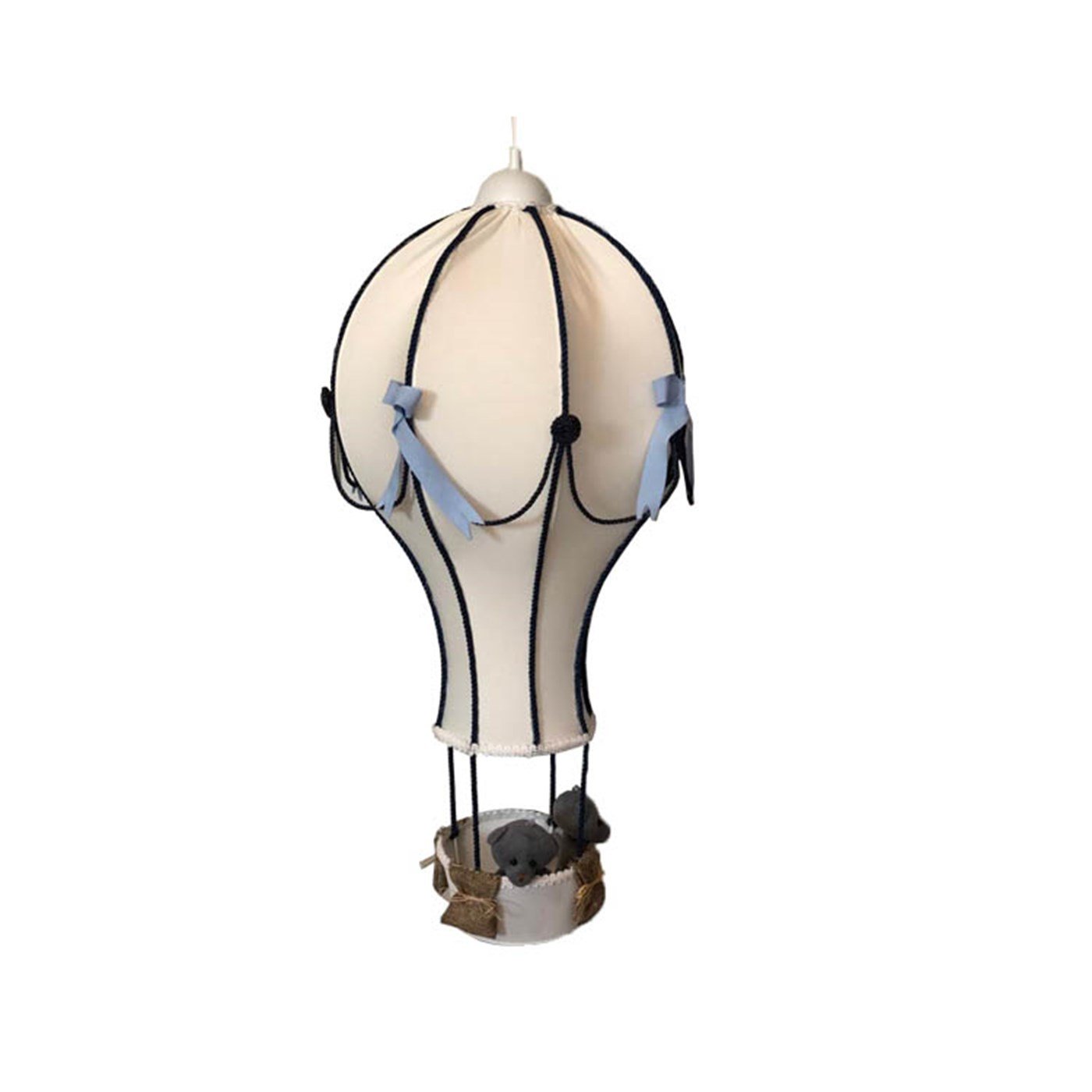 Büyük Uçan Balon aydınlatma Lacivert