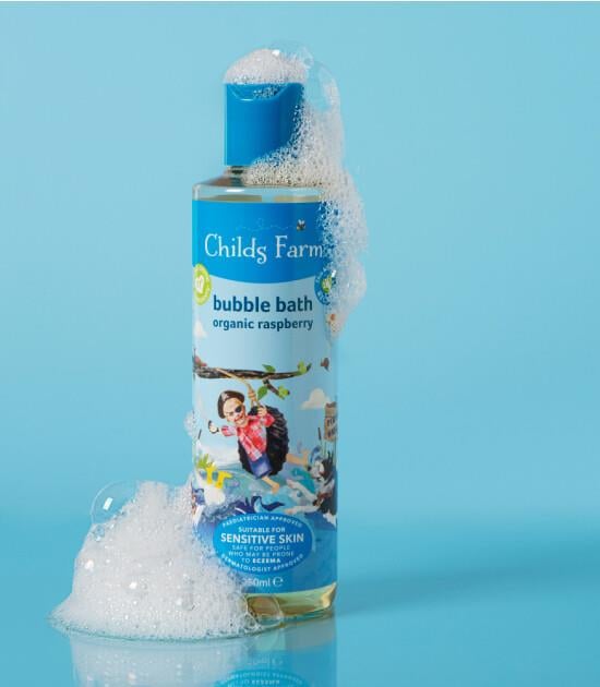 Child's Farm Organik Ahududu Özlü Banyo Köpüğü 250ml