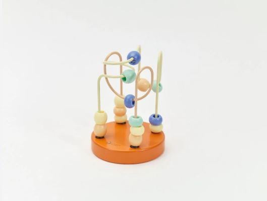 Classic World Ahşap Boncuklu Labirent -Turuncu