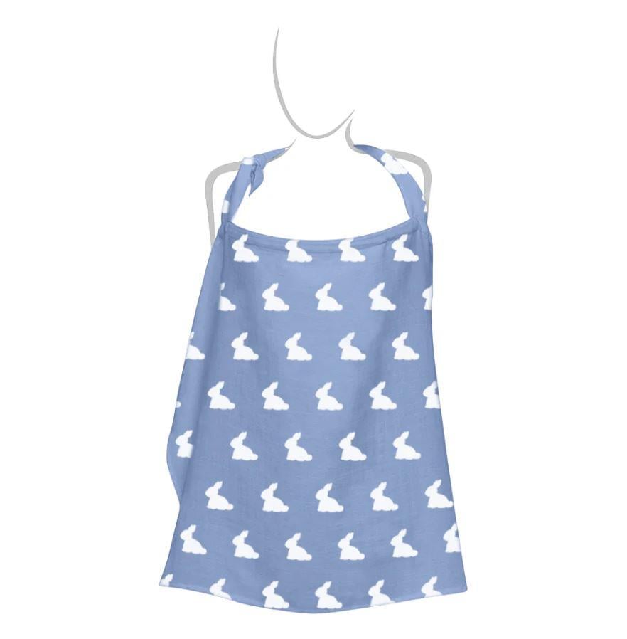 Deux Lapins Emzirme Önlüğü Royal Blue