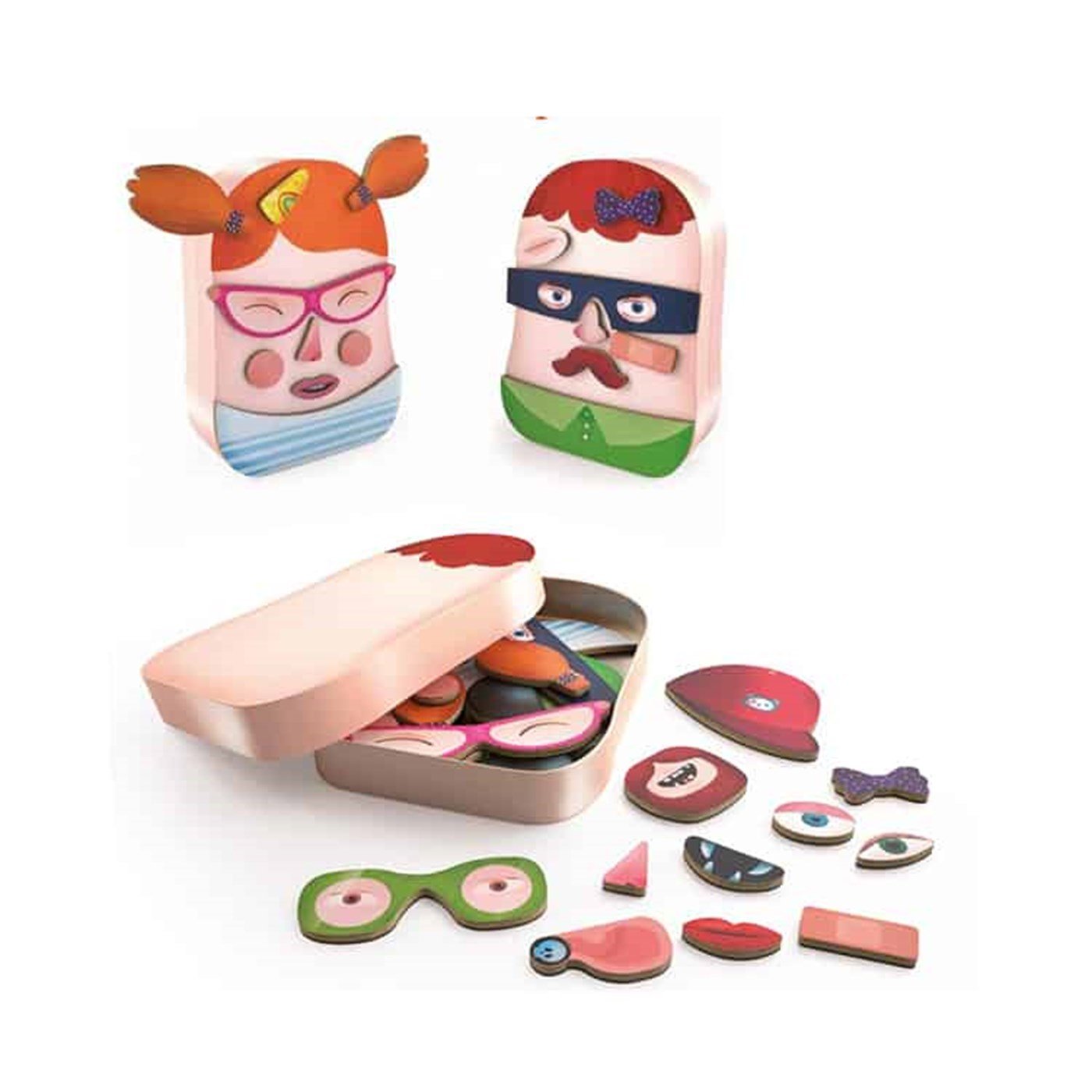 Djeco Mıknatıslı Oyunlar / Portraito 