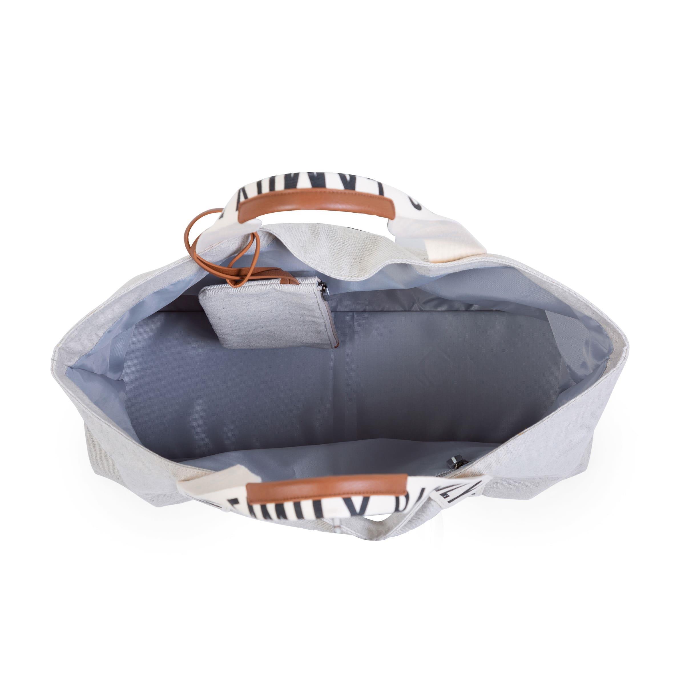 Family Bag Signature Kanvas Krem