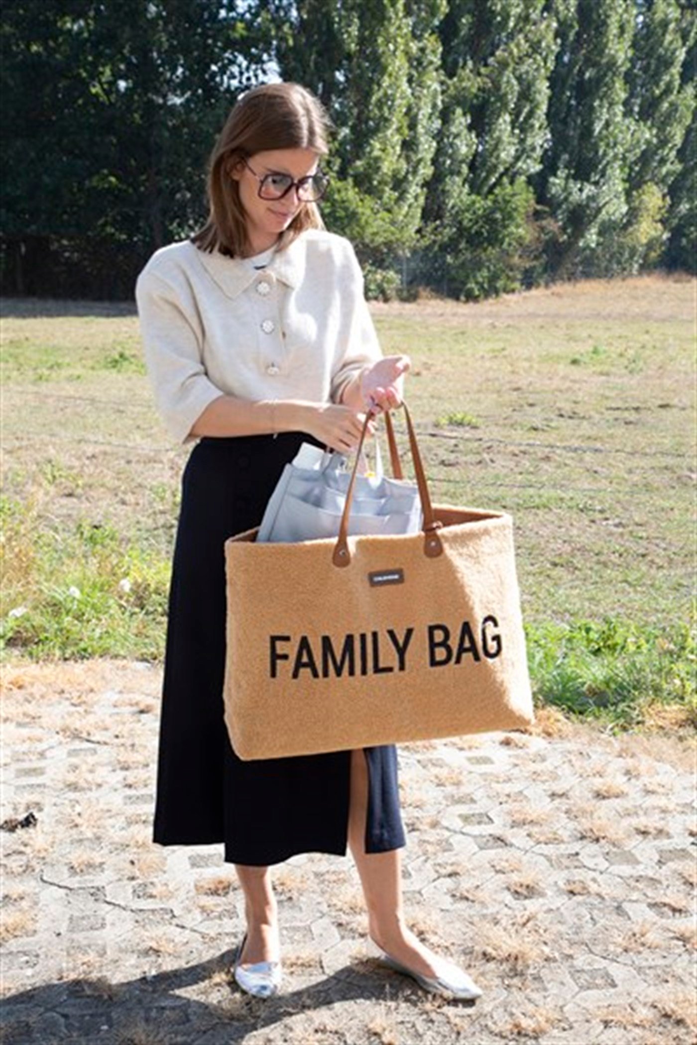 Family Bag, Teddy Beige