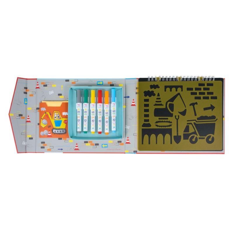 Floss & Rock Chalk Board Eskiz Kitabı / Constuctıon