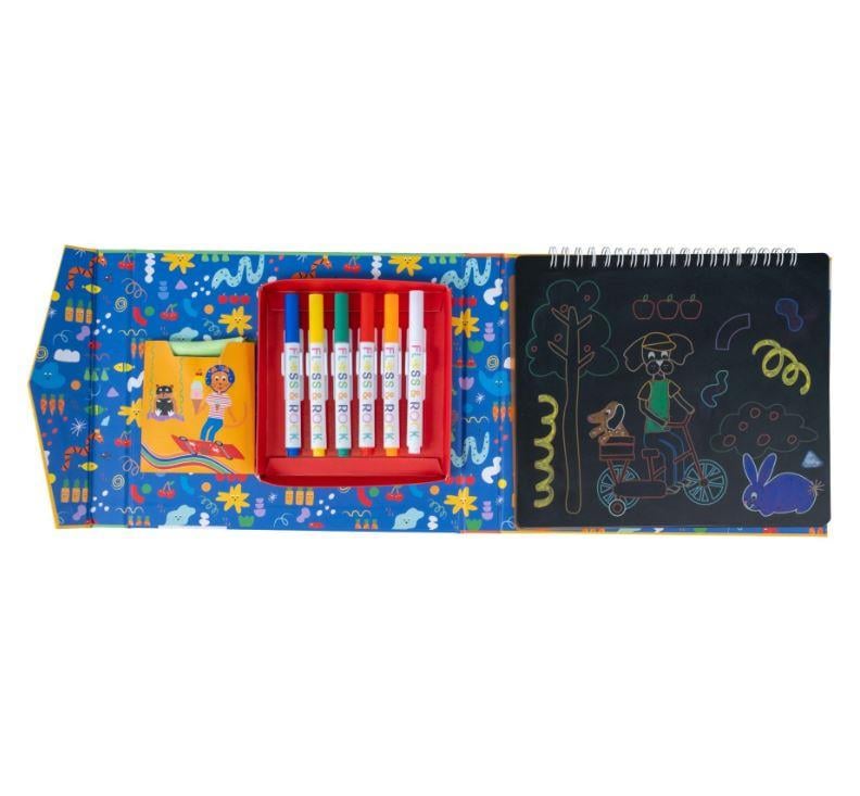 Floss & Rock Chalk Board Eskiz Kitabı / Pets