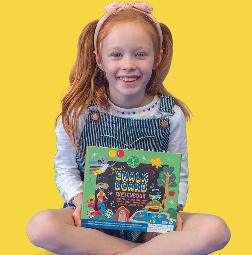 Floss & Rock Chalk Board Eskiz Kitabı / Rainbow Fairy