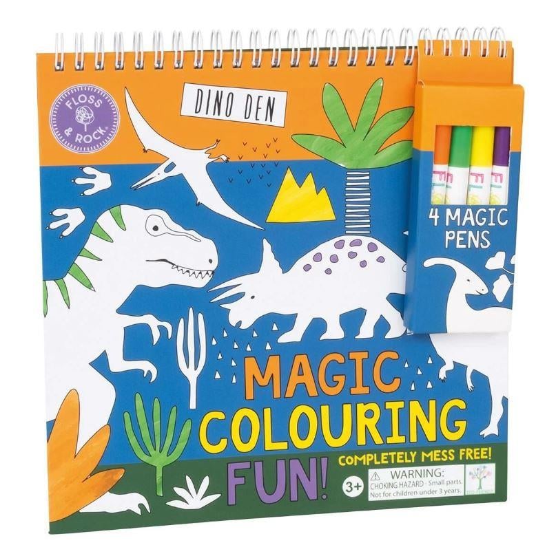 Floss & Rock Magic Boyama Kitapları / Dino