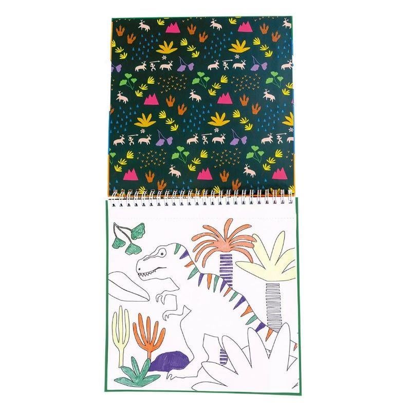 Floss & Rock Magic Boyama Kitapları / Dino