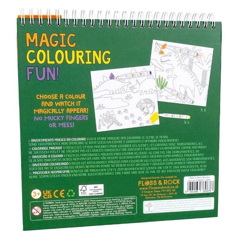 Floss & Rock Magic Boyama Kitapları / Dino