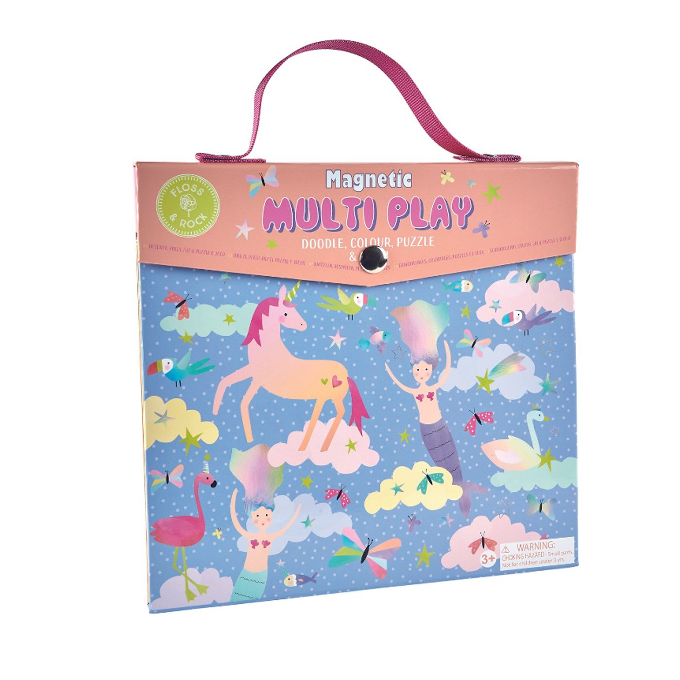 FLOSS & ROCK Mıknatıslı Çoklu Oyun Seti / Fantasy