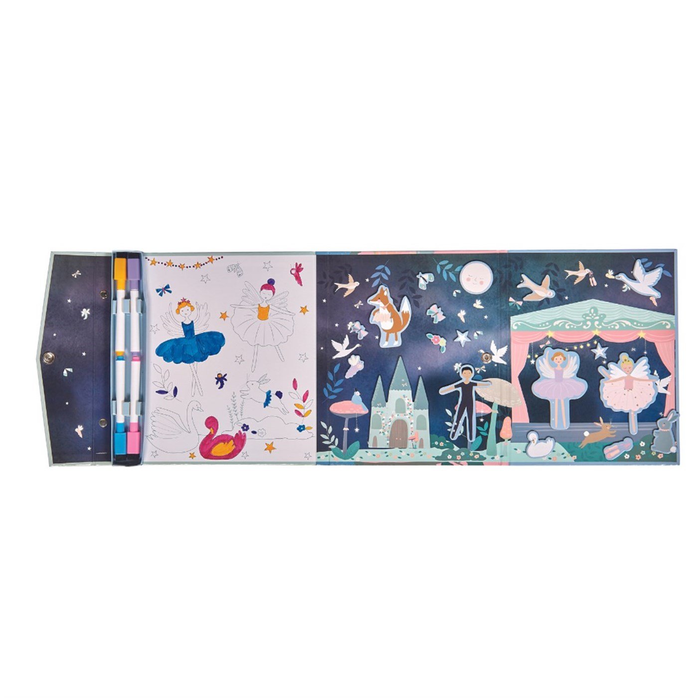 Floss & Rock Mıknatıslı Çoklu Oyun Seti/ Enchanted