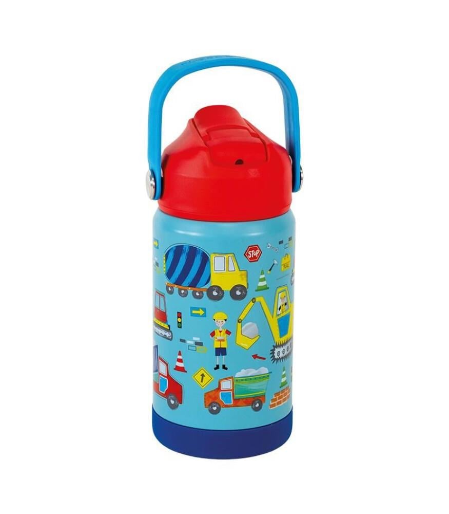 Floss & Rock Paslanmaz Çelik Pipetli Suluk / Construction