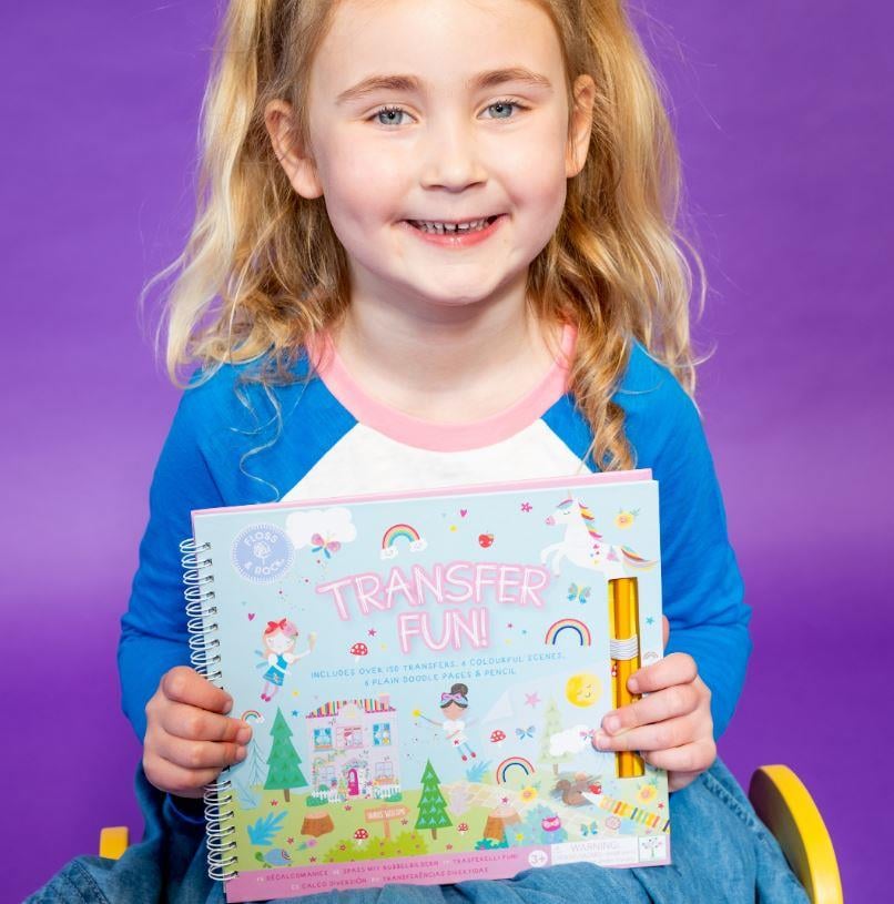 Floss & Rock Transfer Fun Aktivite Kitabı / Enchanted