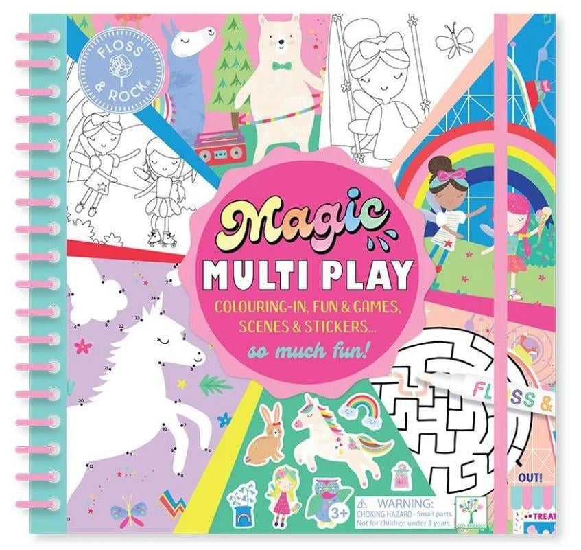 Floss & Rock Water Magic Çoklu Oyun Seti / Rainbow Fairy