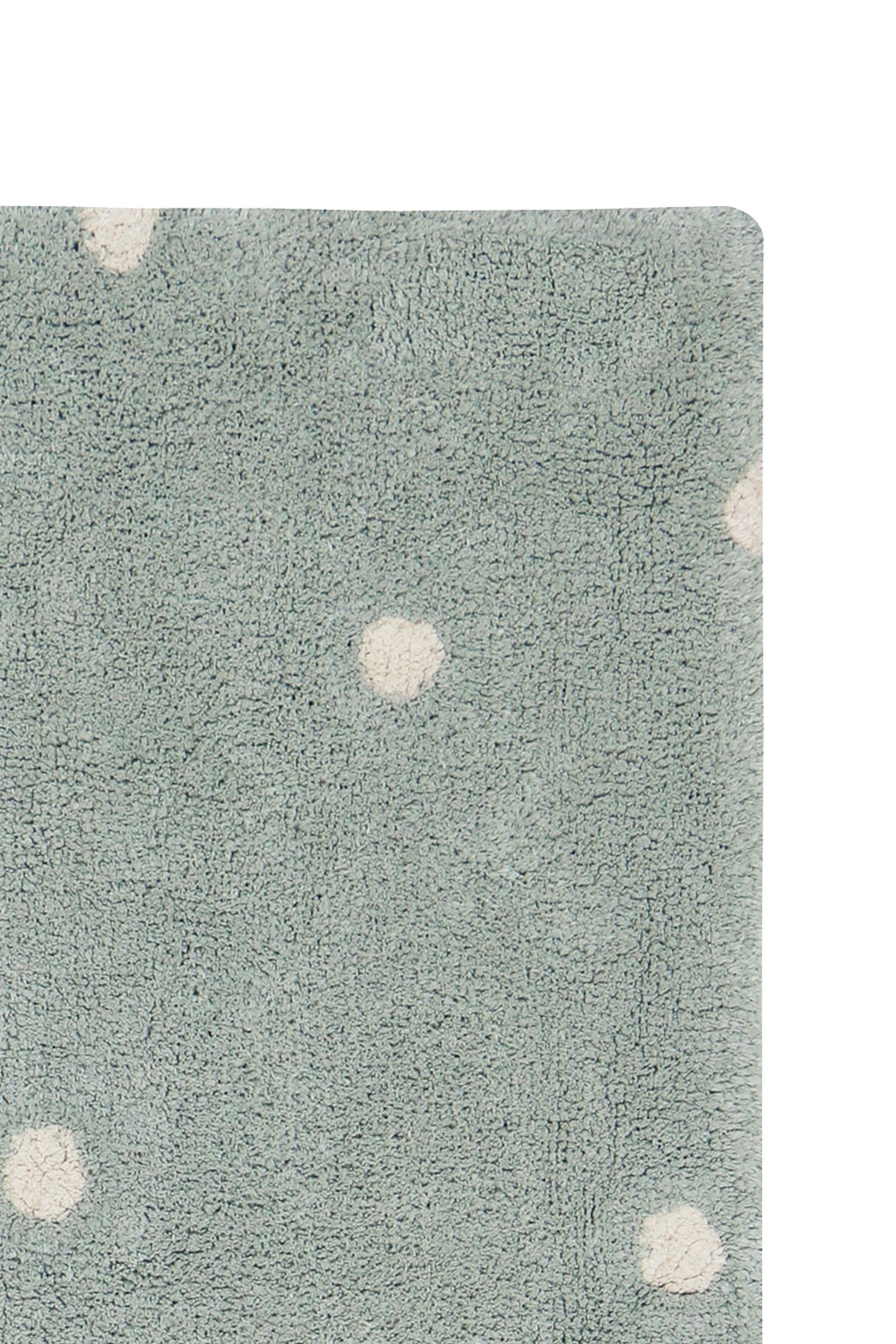 Halı, Mini Dot Blue Sage