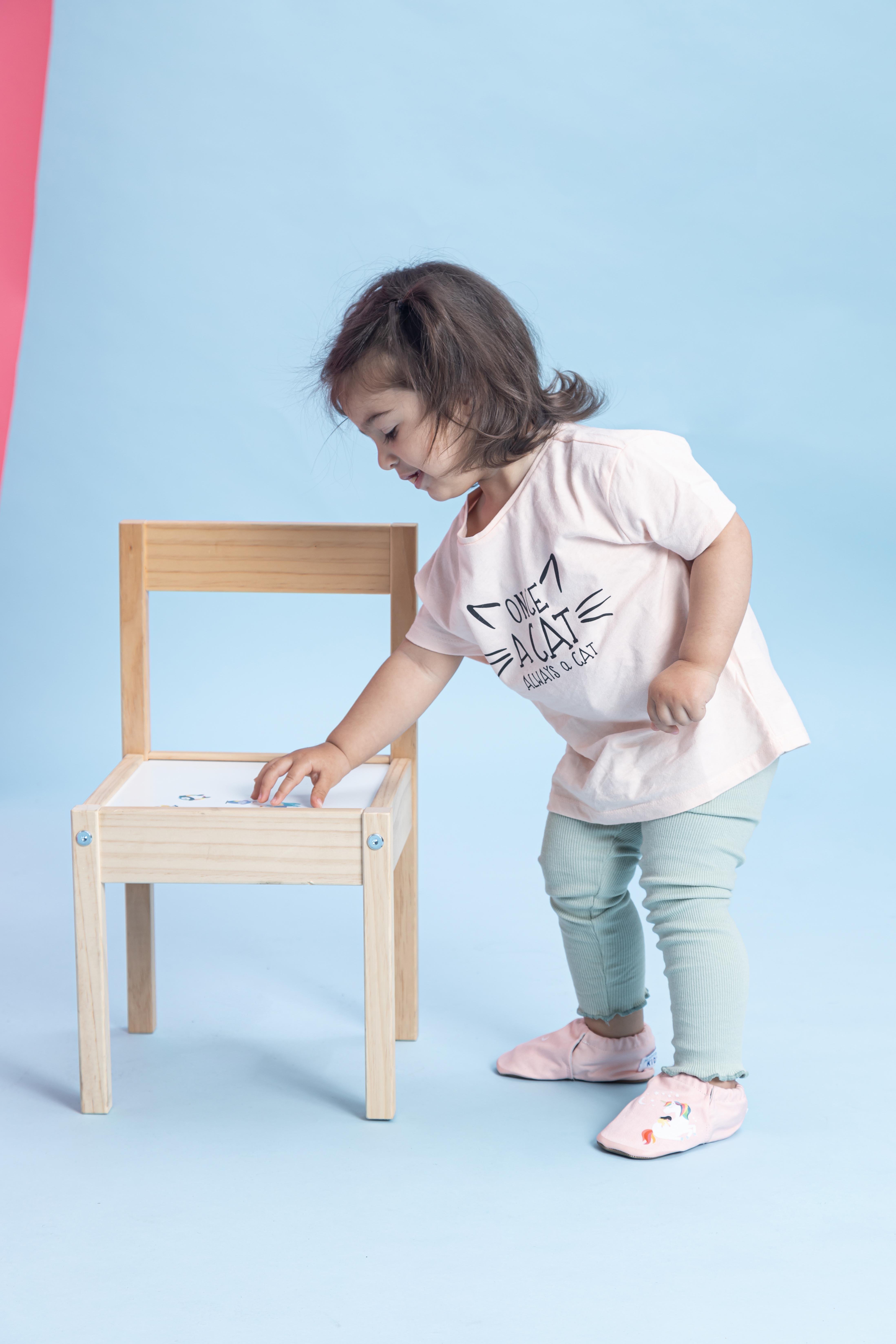 Hopfrög Barefoot Patik Unicorn Toz Pembe