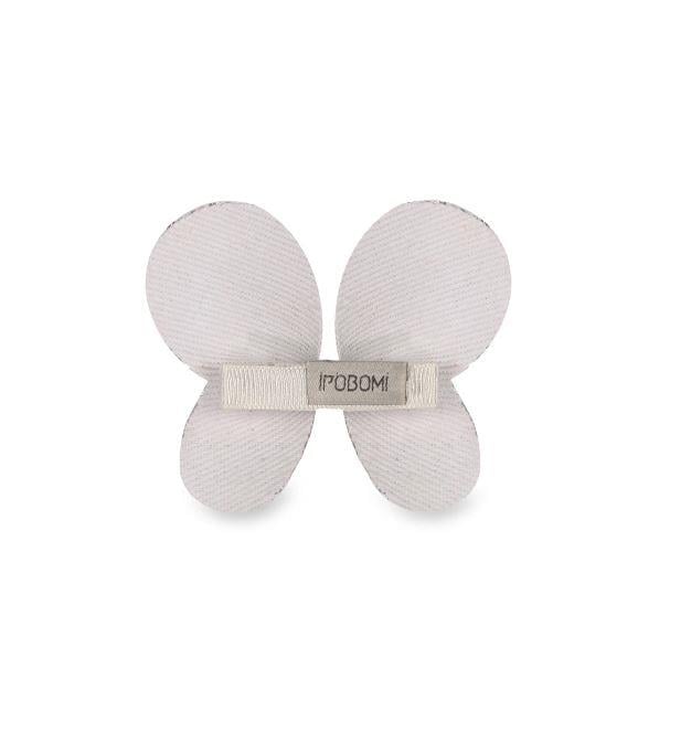 İpobomi Toka Shiny Butterfly Beyaz