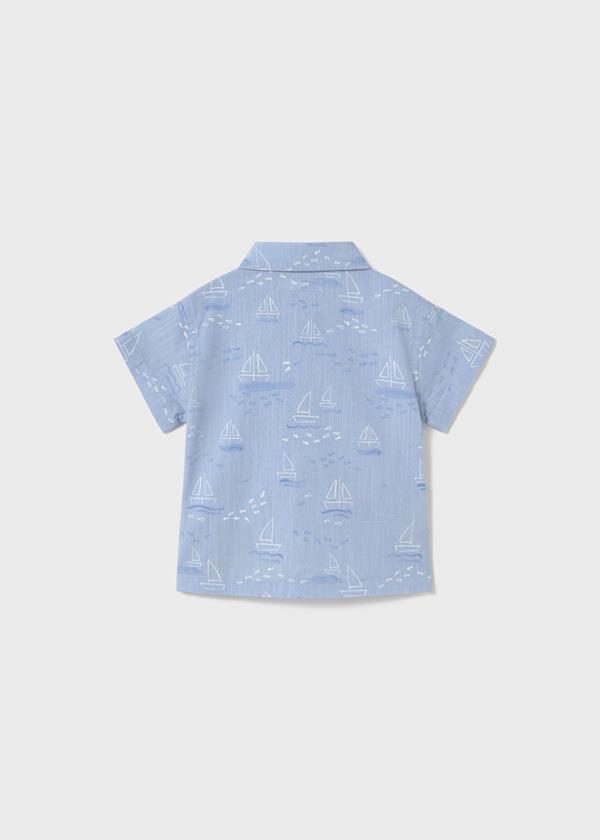 Kısa Kollu Beyaz Gömlek STD