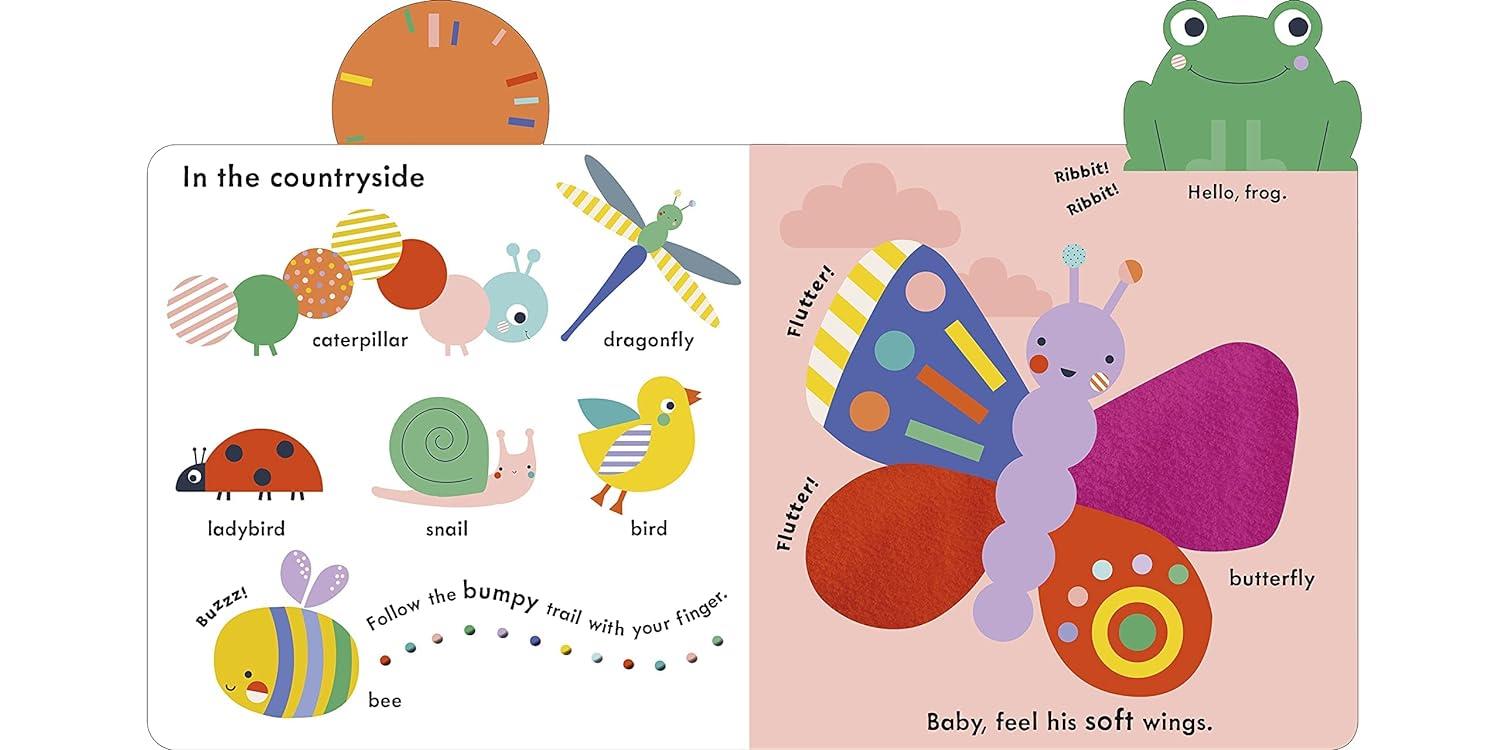 Ladybird - BABY TOUCH - ANIMALS TAB BOOK