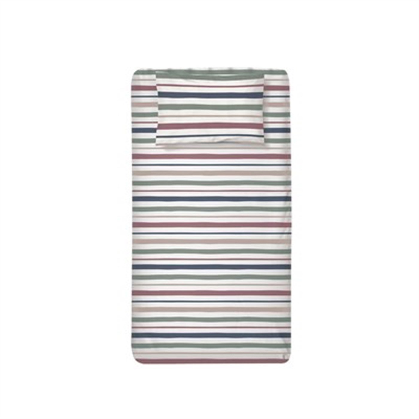 Lastikli Çarşaf ve Yastık Kılıfı Seti, Çizgili