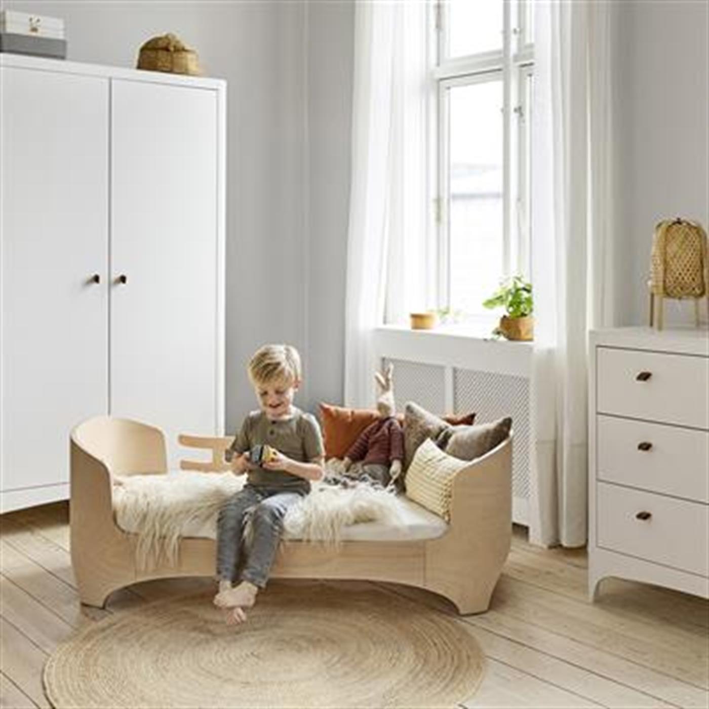 Leander Classic Jr. Çocuk Karyolası,  Whitewash