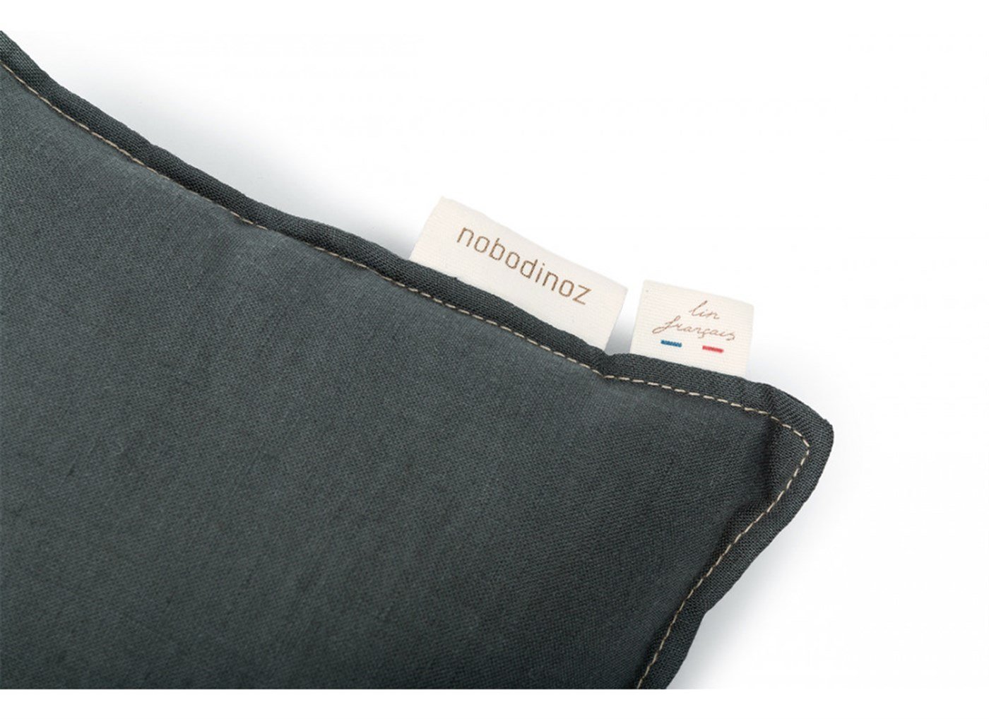 Lin Francais  Dikdörtgen Yastık,Green Blue