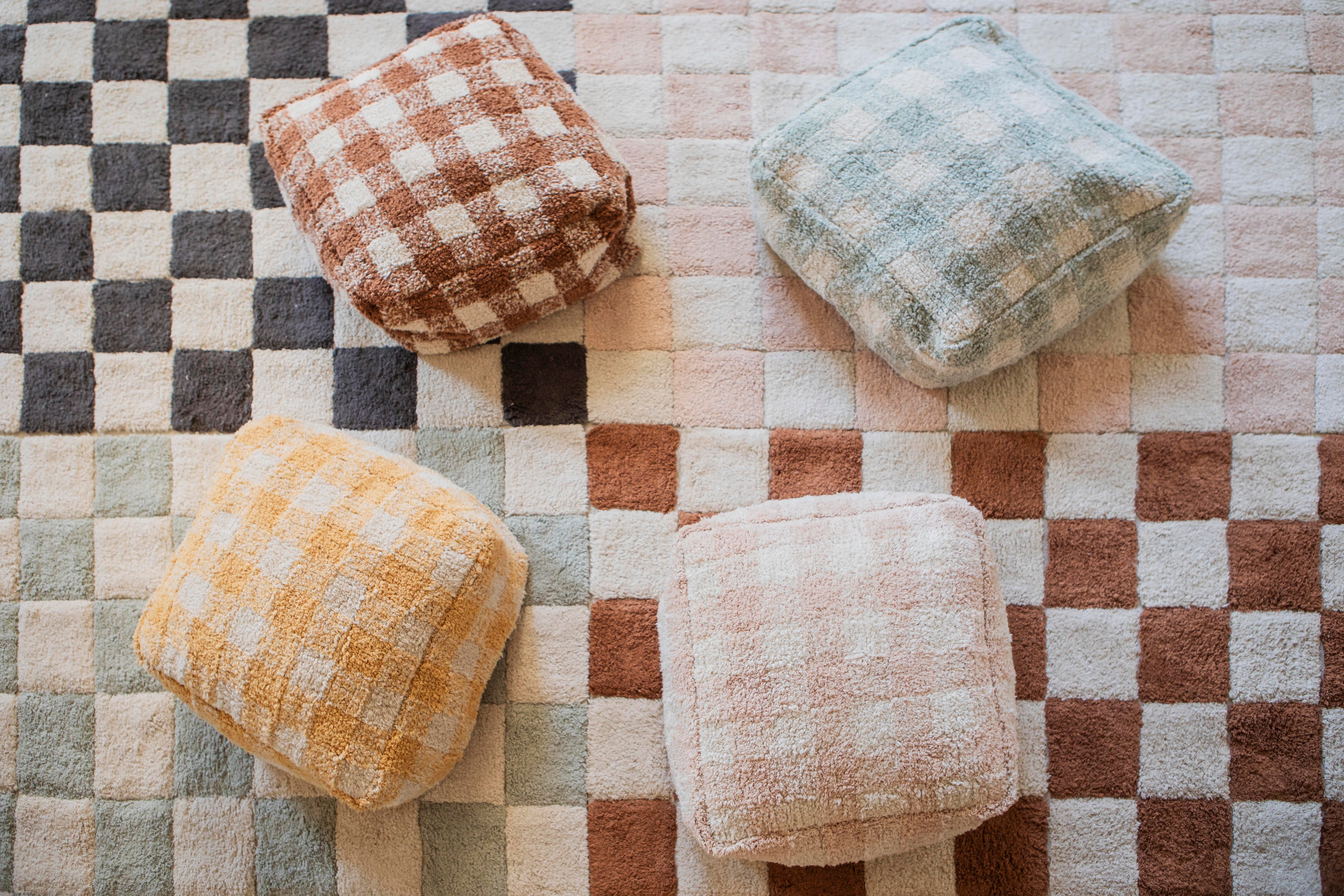 Lorena Canals Çocuk Odası Halısı, Kitchen Tiles Toffee M