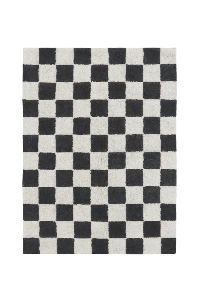 Lorena Canals Çocuk Odası Halısı, Kitchen Tiles Dark Grey M