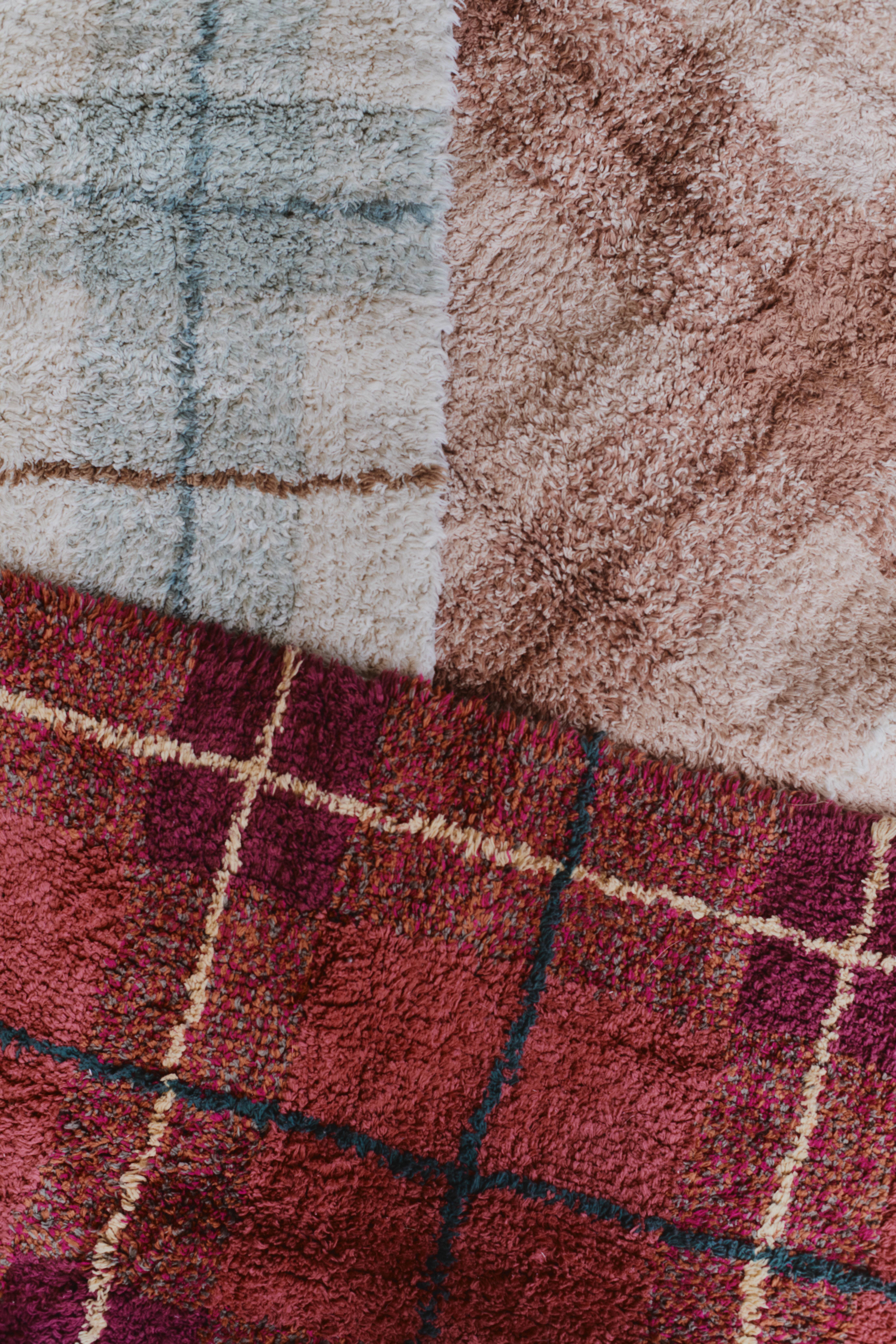Lorena Canals Çocuk Odası Halısı, Tartan Vintage Red, M