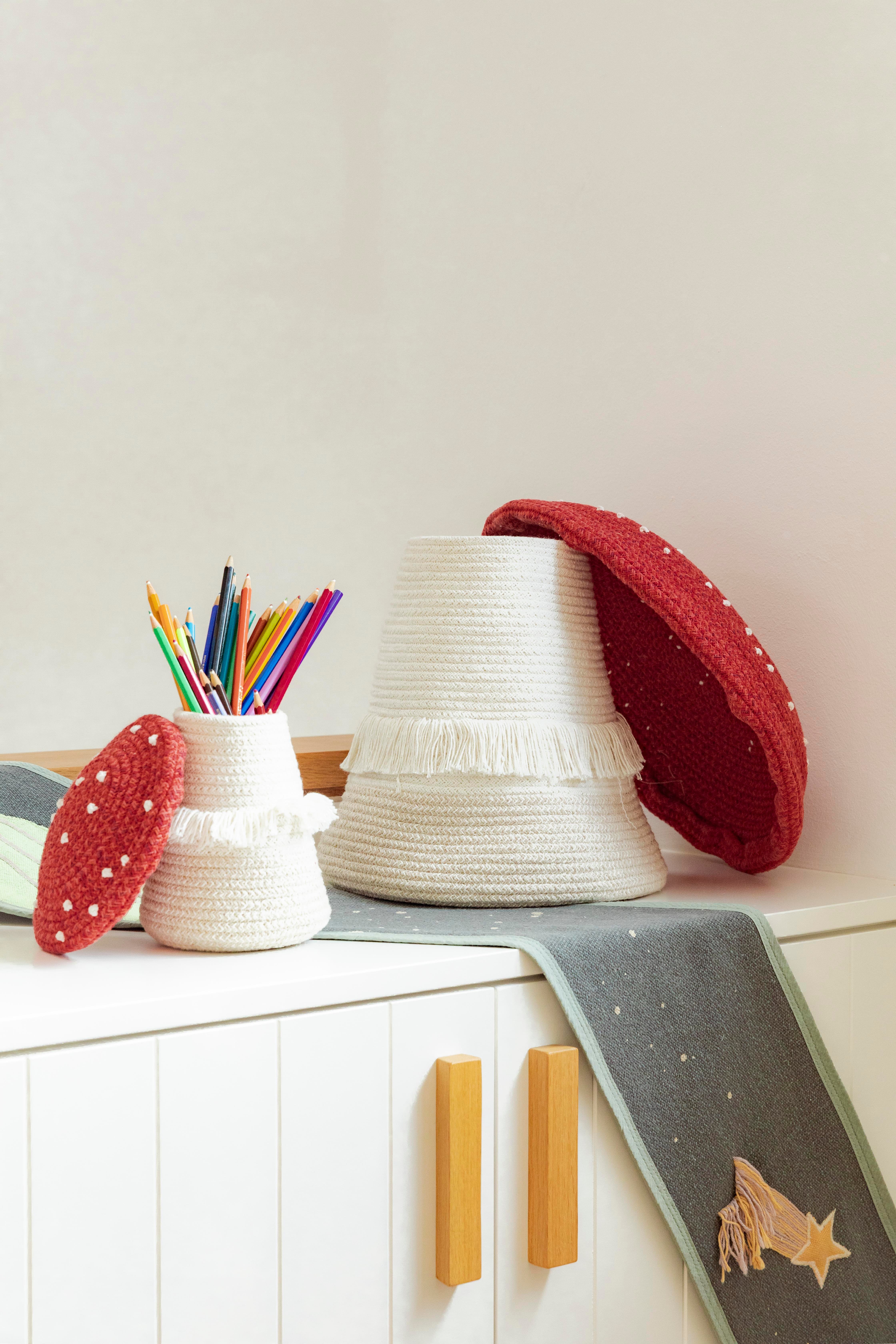 Lorena Canals Çocuk Odası Sepet, Big Mushroom