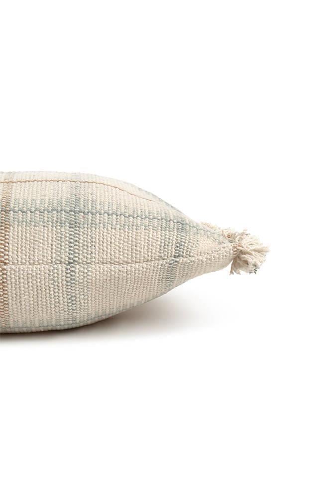 Lorena Canals Çocuk Odası Yastığı, Tartan Blue Sage