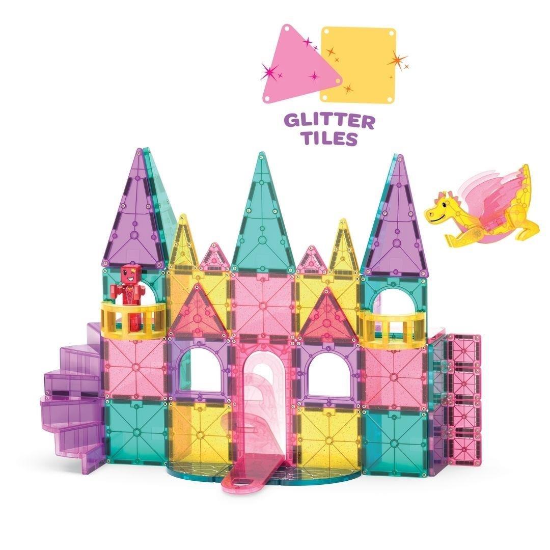 Magna- Tiles Castle DLX+ MicroMAGS Prenses Şatosu 48 Parça