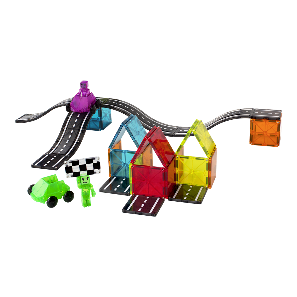 Magna-Tiles - Downhill Duo 40-Piece Set - Yokuş Aşağı 2'li - 40 Parça