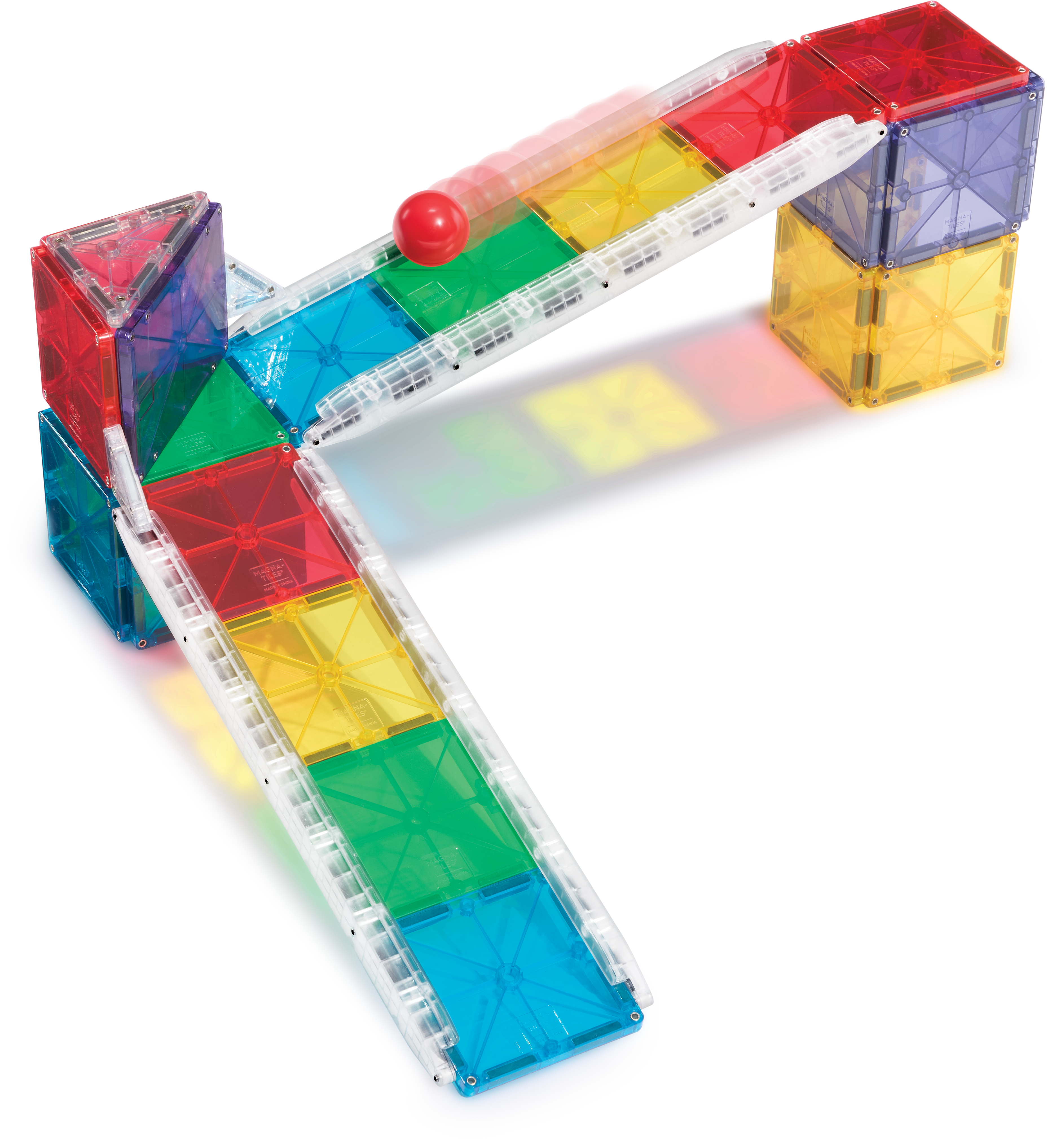 Magna - Tiles Rail Racers - 33 Parça