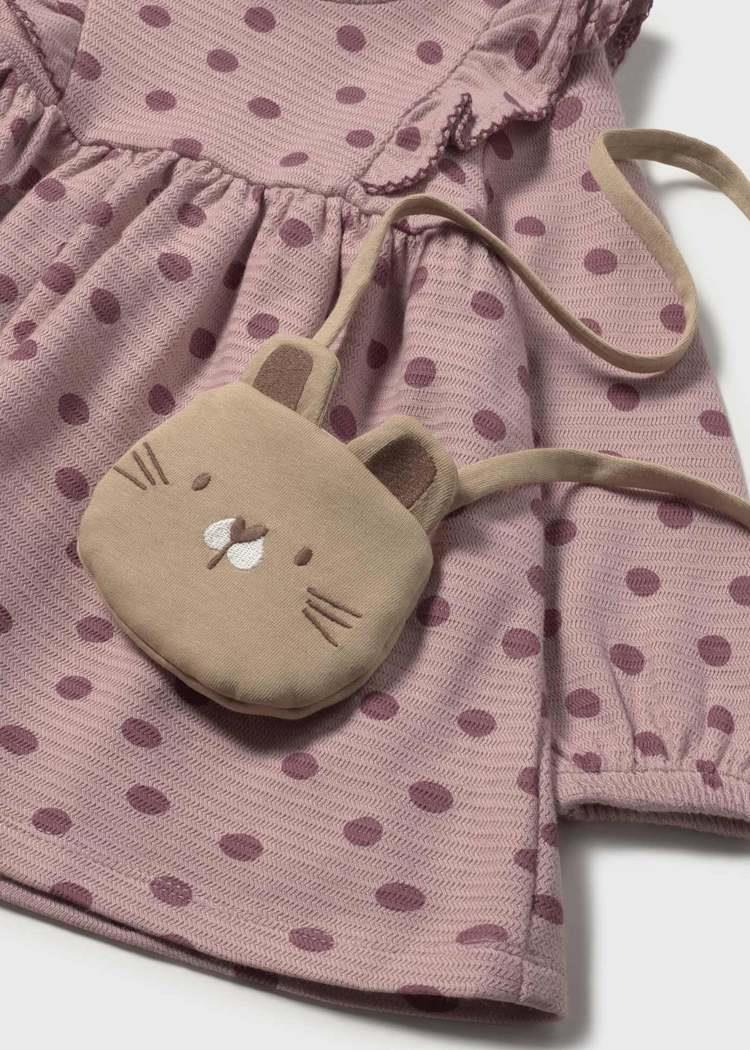 Mayoral Elbise ve Çanta Pembe