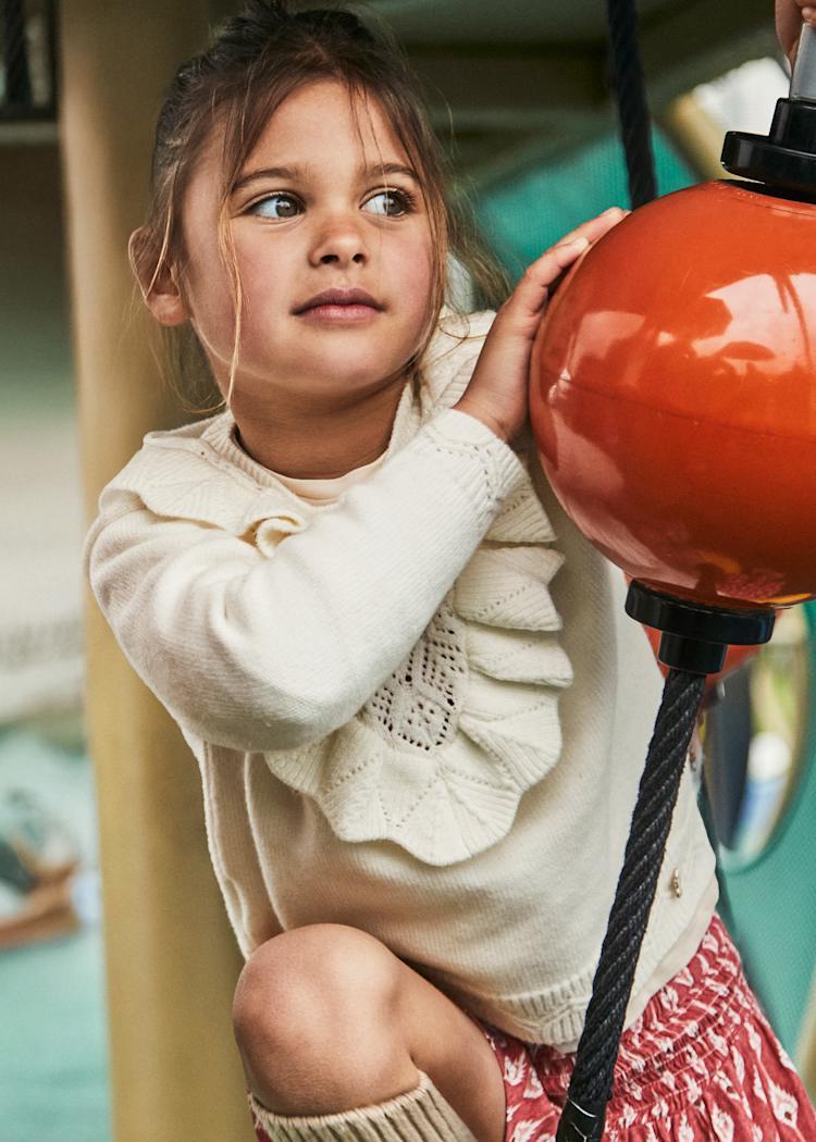 Mayoral Örme Kazak Krem