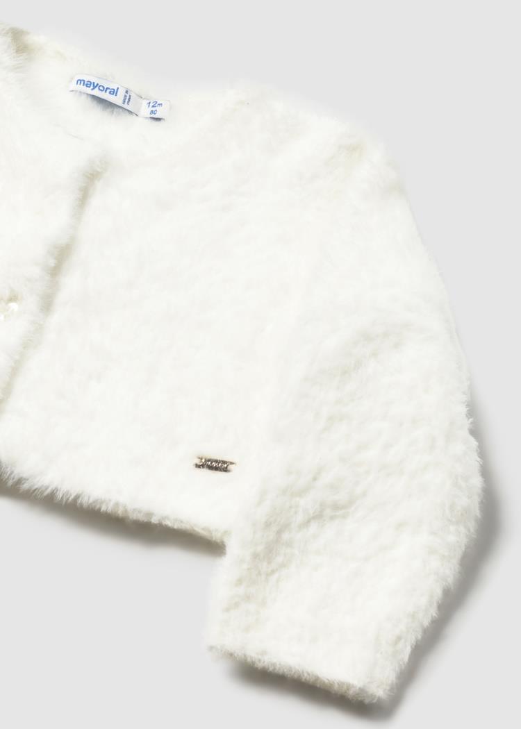 Mayoral Tüylü Hırka Krem