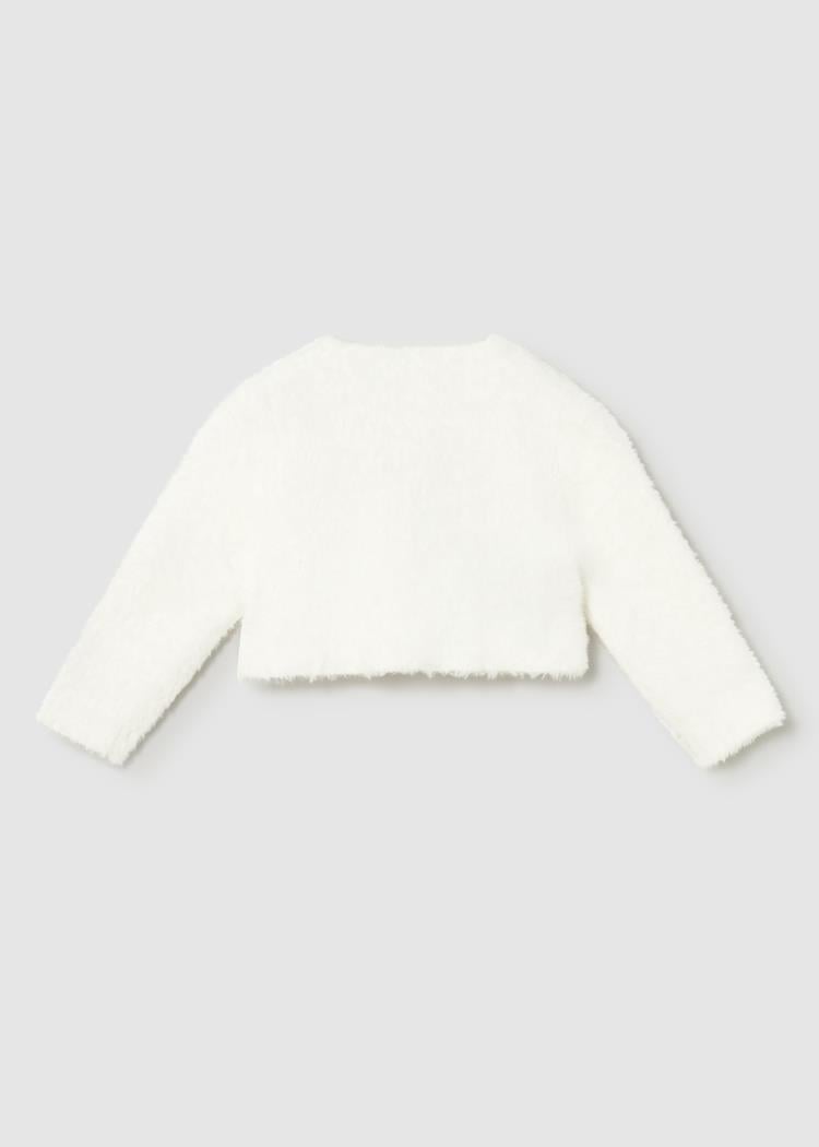 Mayoral Tüylü Hırka Krem