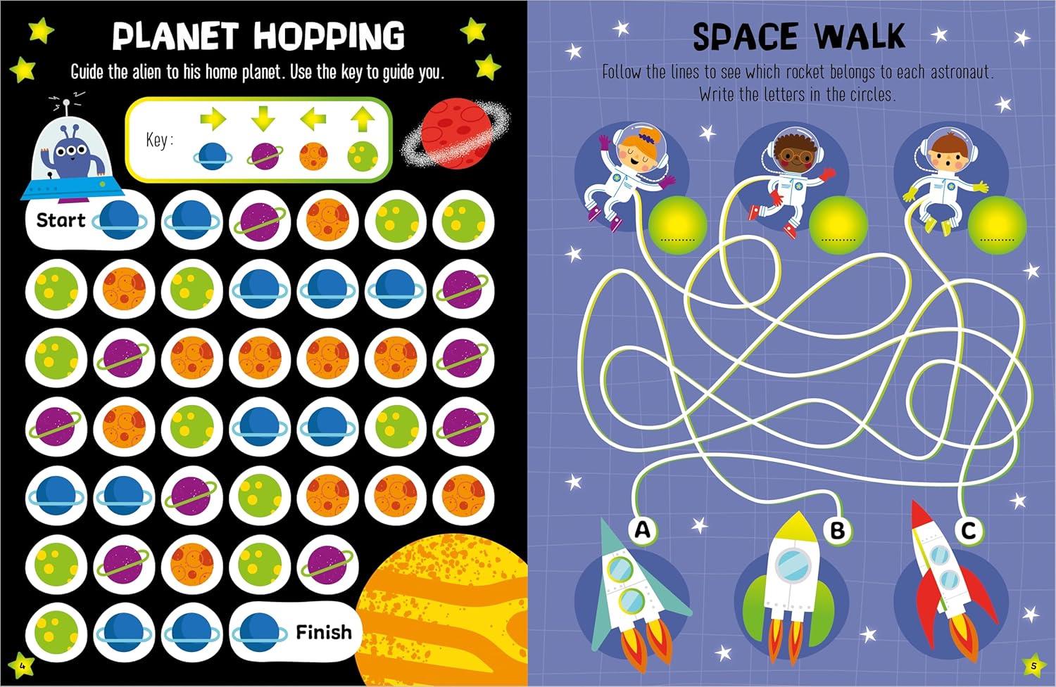 MBI - Glow in the Dark Space Activity Book