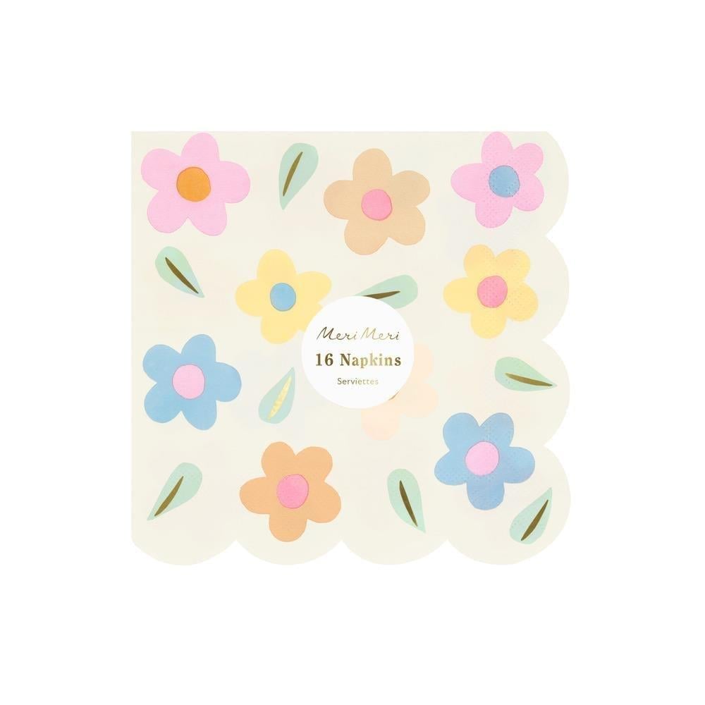 Meri Meri - Mutlu Çiçekler Peçeteler (16'lı)