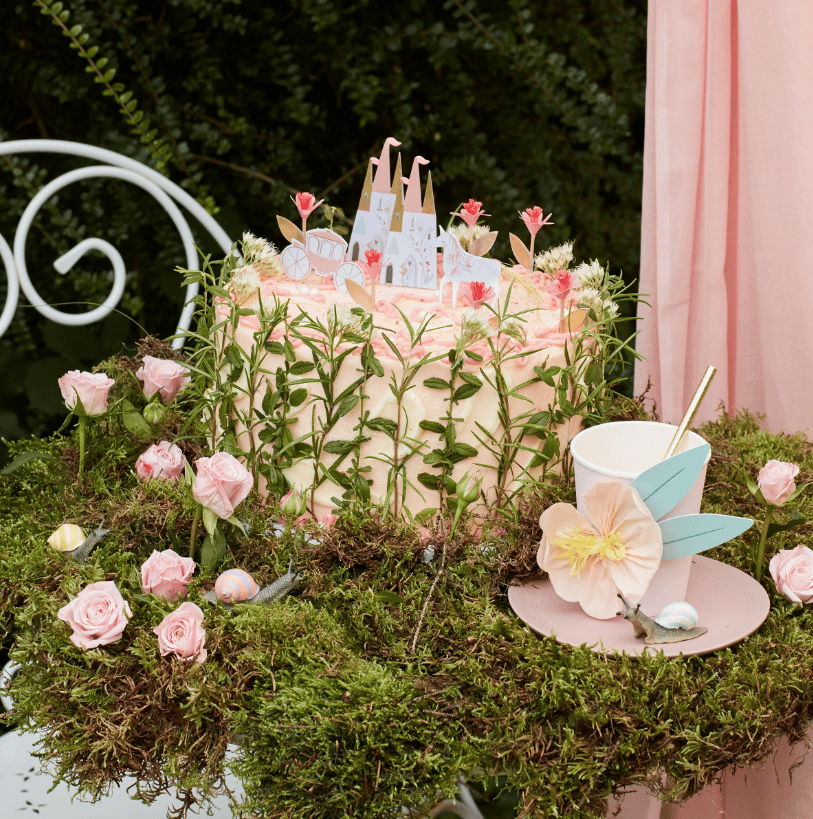 Meri Meri - Paper Flower Cups - Kağıt Çiçekli Bardaklar (x8)