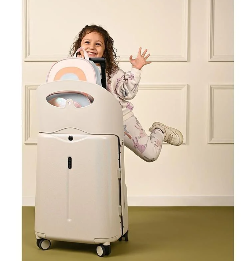 MiaMily Carry On Kabin Boy Valiz - Mist Grey