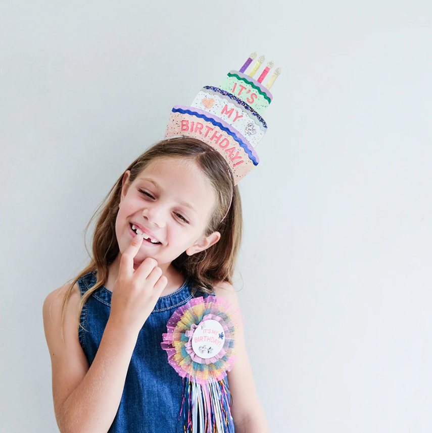 Mimi & Lula Party Birthday Cake Taç