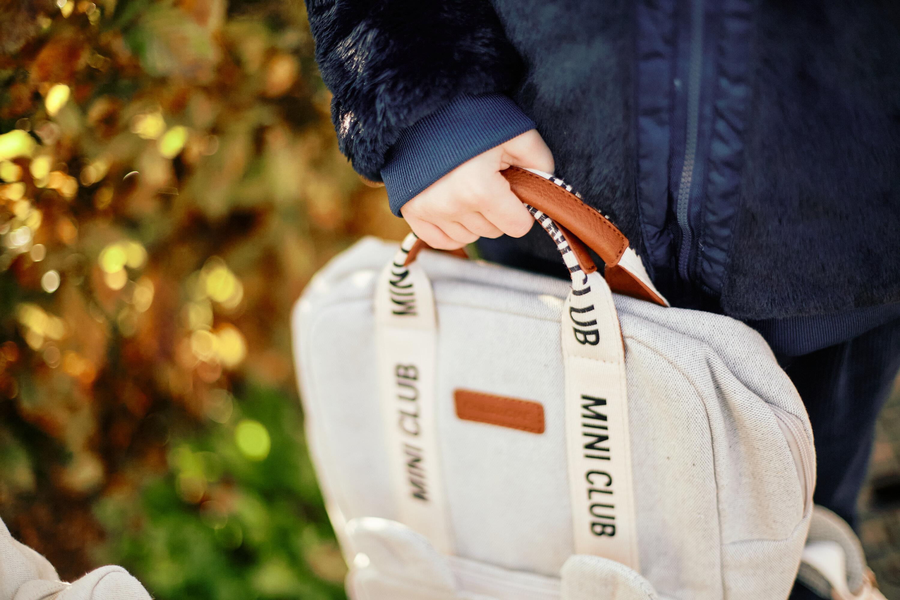 Mini Club Sırt Çantası, Kanvas Gri