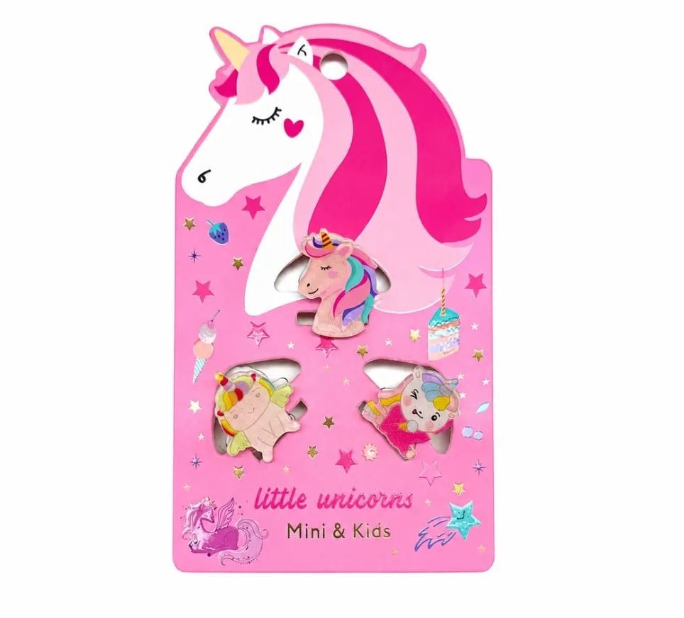 Mini & Kids 3lü Mini Figür Toka- Happy Unicorn