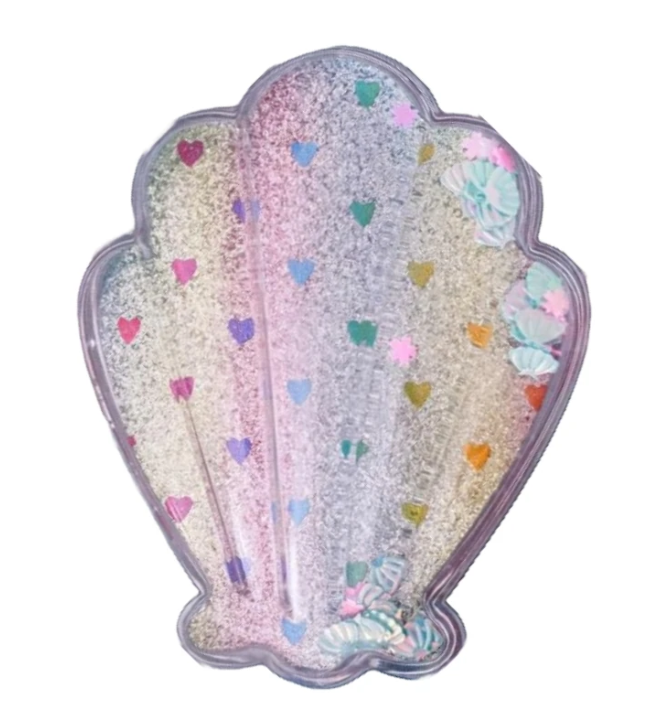 Mini & Kids Little Mermaids Hairbrush Mini Hearts