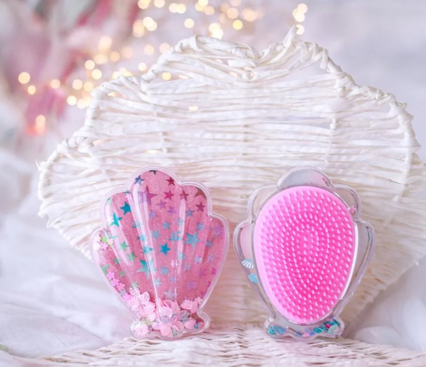 Mini & Kids Little Mermaids Hairbrush Stars