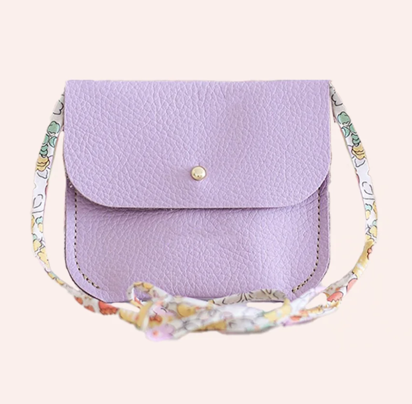 Mini & Kids Mini Deri Çanta Lilac