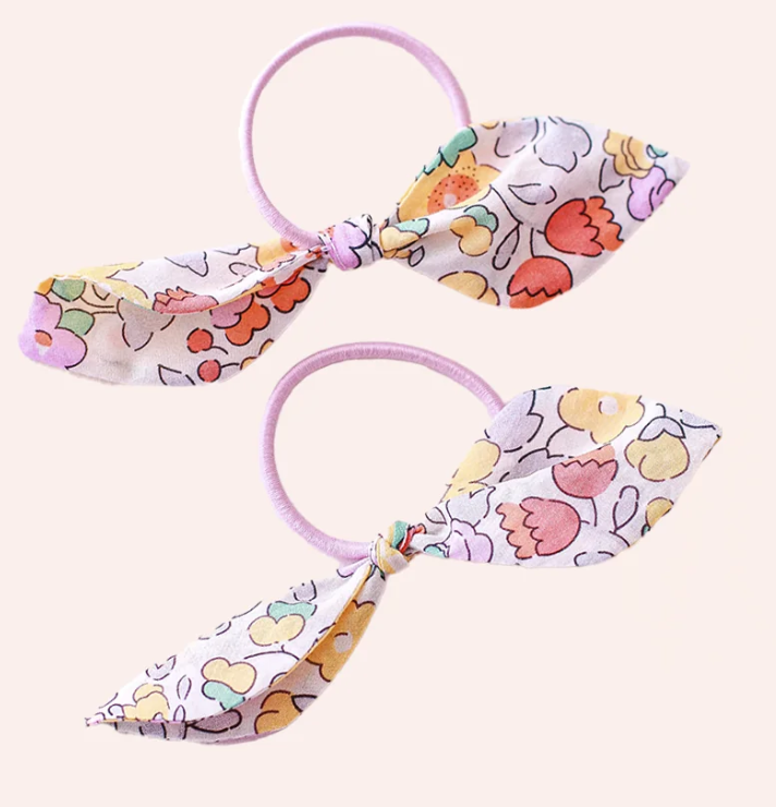 Mini & Kids Tavşan Kulağı Lastikli Toka Betsy Yellow