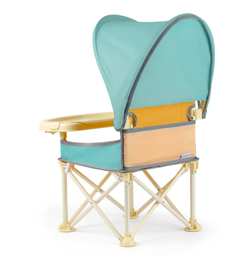 Minimono Plus Portatif Katlanabilir Mama Sandalyesi Sarı